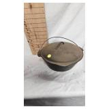 Cast Iron Pot with Lid-Made in USA Cast Iron Pot with Lid-Made in USA