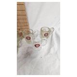 Set of 8 A & W Mugs,(7 smaller very heavy  and 1 Large) Set of 8 A & W Mugs,(7 smaller very heavy  and 1 Large)