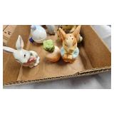 Lot of Rabbit/Easter/Egg Figurines Lot of Rabbit/Easter/Egg Figurines