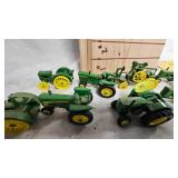 1:87 Miniature John Deere Toys along with Ertl Square Baler Miniature 1:87 Miniature John Deere Toys along with Ertl Square Baler Miniature