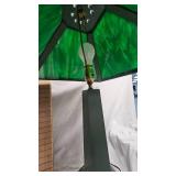 Stained Glass Lamp with Wood Frame/Base Stained Glass Lamp with Wood Frame/Base
