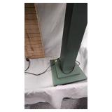 Stained Glass Lamp with Wood Frame/Base Stained Glass Lamp with Wood Frame/Base