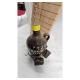 Wildcat Aged in the Woods jug w/4 shot glasses) carriage-no horse/deer Wildcat Aged in the Woods jug w/4 shot glasses) carriage-no horse/deer