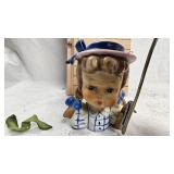 Nice USA Madel Head Vase/planter Nice USA Madel Head Vase/planter