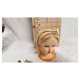 Vintage Teen Head Vase/Planter  A-629 Vintage Teen Head Vase/Planter  A-629