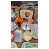 Kids Kitchen Toys, Dishes, Utensils-Full Box of Assorted Kids Kitchen Toys, Dishes, Utensils-Full Box of Assorted