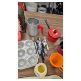 Kids Kitchen Toys, Dishes, Utensils-Full Box of Assorted Kids Kitchen Toys, Dishes, Utensils-Full Box of Assorted