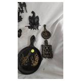 Cast Iron Wall Sconce, Eagle Iron Wall Sconce and Plaster Decor Cast Iron Wall Sconce, Eagle Iron Wall Sconce and Plaster Decor