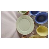 Hazel Atlas Monderntone Platonite Dinnerware as pictured Hazel Atlas Monderntone Platonite Dinnerware as pictured