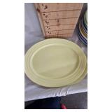 Hazel Atlas Monderntone Platonite Dinnerware as pictured Hazel Atlas Monderntone Platonite Dinnerware as pictured