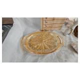 Assorted Lot of Porcelain , ashtray and Hazel Atlas Apple Assorted Lot of Porcelain , ashtray and Hazel Atlas Apple