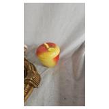 Assorted Lot of Porcelain , ashtray and Hazel Atlas Apple Assorted Lot of Porcelain , ashtray and Hazel Atlas Apple
