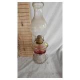 Lot of 2 Oil Lamps in Good Condition Lot of 2 Oil Lamps in Good Condition