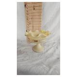 Fenton Footed Custard Glass Fenton Footed Custard Glass