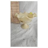 Fenton Footed Custard Glass Fenton Footed Custard Glass