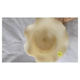 Fenton Footed Custard Glass Fenton Footed Custard Glass