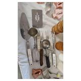 Assorted Kitchen Lot, Cookie Cutters, Utensils, S/P Assorted Kitchen Lot, Cookie Cutters, Utensils, S/P