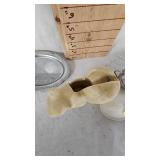 Squirrel Planter, Chicken Nesting Dish, Sugar/Creamer Squirrel Planter, Chicken Nesting Dish, Sugar/Creamer