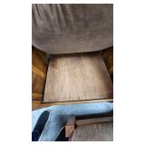 Mission Style Semi-Reclining Chair with Ottoman, Hand Made Mission Style Semi-Reclining Chair with Ottoman, Hand Made