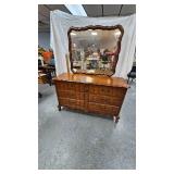 French Provincial Style Dresser with Mirror French Provincial Style Dresser with Mirror