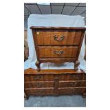 French Provincial Style Dresser, 2 Drawer French Provincial Style Dresser, 2 Drawer