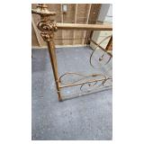 Full Size Decorative Iron Bed Frame with Headboard, Footboard, Rails Full Size Decorative Iron Bed Frame with Headboard, Footboard, Rails