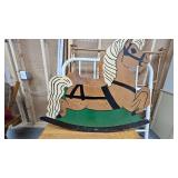 Wood Rocking Horse Rocker Wood Rocking Horse Rocker