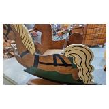 Wood Rocking Horse Rocker Wood Rocking Horse Rocker