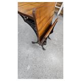 Vintage Wood School Desk Vintage Wood School Desk