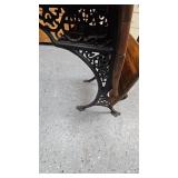 Vintage Wood School Desk Vintage Wood School Desk