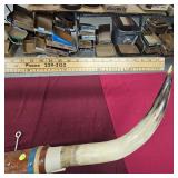 Beautiful Set of Long Horns as shown in photo Beautiful Set of Long Horns as shown in photo