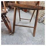 Lot of 3 Chairs, Rocking Chair, Kitchen Chair and Folding Wood Chair Lot of 3 Chairs, Rocking Chair, Kitchen Chair and Folding Wood Chair