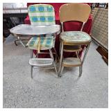 Vintage Kitchen Chair/Step Stool and High Chair Vintage Kitchen Chair/Step Stool and High Chair