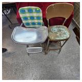 Vintage Kitchen Chair/Step Stool and High Chair Vintage Kitchen Chair/Step Stool and High Chair