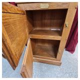 White Clad Ice Chest Style Cabinet White Clad Ice Chest Style Cabinet