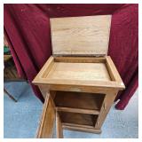 White Clad Ice Chest Style Cabinet White Clad Ice Chest Style Cabinet