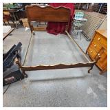 Full Size Wood Headboard, Footboard and Rails Full Size Wood Headboard, Footboard and Rails