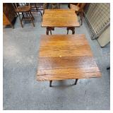 Pair of End Tables Pair of End Tables