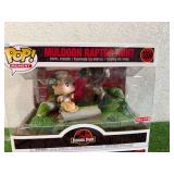 Funko POP Jurassic Park - Tim Murphy with Velociraptors & Muldoon Raptor Hunt