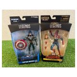 Marvel Legends Captain America & Captain Marvel