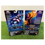 Marvel Legends Captain America & Captain Marvel