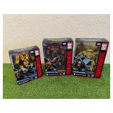 Transformers Generations Bonecrusher, Optimus Prime & Constructicon Scrapmetal