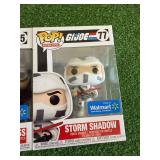 Funko POP GI Joe Scarlett,. Storm Shadow & The Baroness