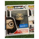 Funko POP GI Joe Scarlett,. Storm Shadow & The Baroness