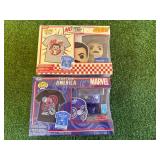 Funko POP Seinfield No Soup For You & Captain America Both with T Shirts