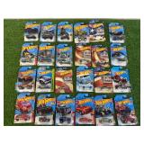 24 Hot Wheels