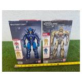 Transformers Autobot Drift & Optimus Prime Silver Knight