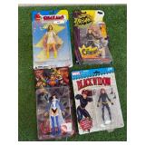 Mixed Figures - Catwoman, Black Widow, Mary (Shazam) & Identity Crisis