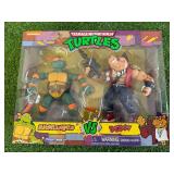 TMNT Michaelangelo vs Bebop