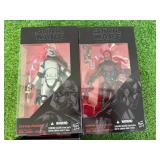 Star Wars The Black Series Captain Phasma, Guavian, Constable Zuvio & Tusken Raider Pillard Tusken